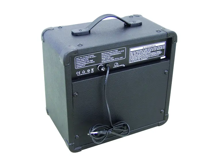 DIMAVERY BA-15 Bass amplifier 15W black 